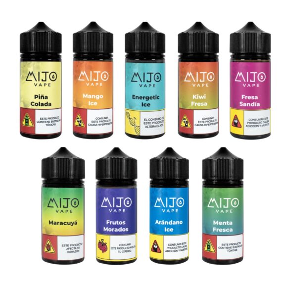 MIJO VAPE Base Libre 100ml Nuevos Sabores